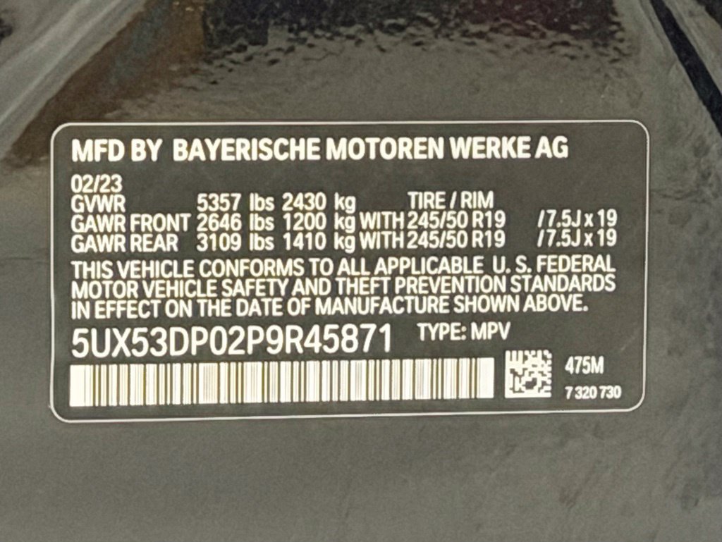 Used 2023 BMW X3 xDrive30i w/ Convenience Package AWD/4WD image 25