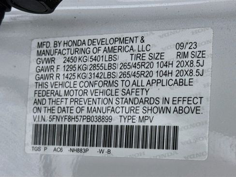 Certified 2023 Honda Passport EX-L image 31