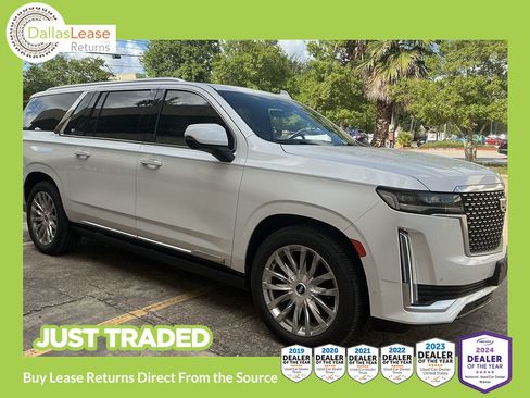 Used 2021 Cadillac Escalade ESV Premium Luxury w/ Driver Assist Tech Package AWD/4WD image 1
