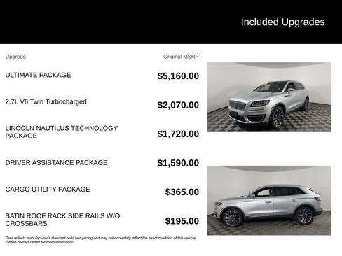 Used 2019 Lincoln Nautilus Reserve w/ Ultimate Package AWD/4WD image 6