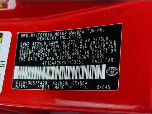 Used 2025 Toyota Camry LE image 40