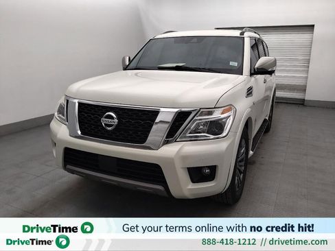 Used 2019 Nissan Armada Platinum w/ Captain's Chairs Package image 1