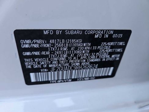 Used 2024 Subaru Crosstrek 2.0i Premium image 35