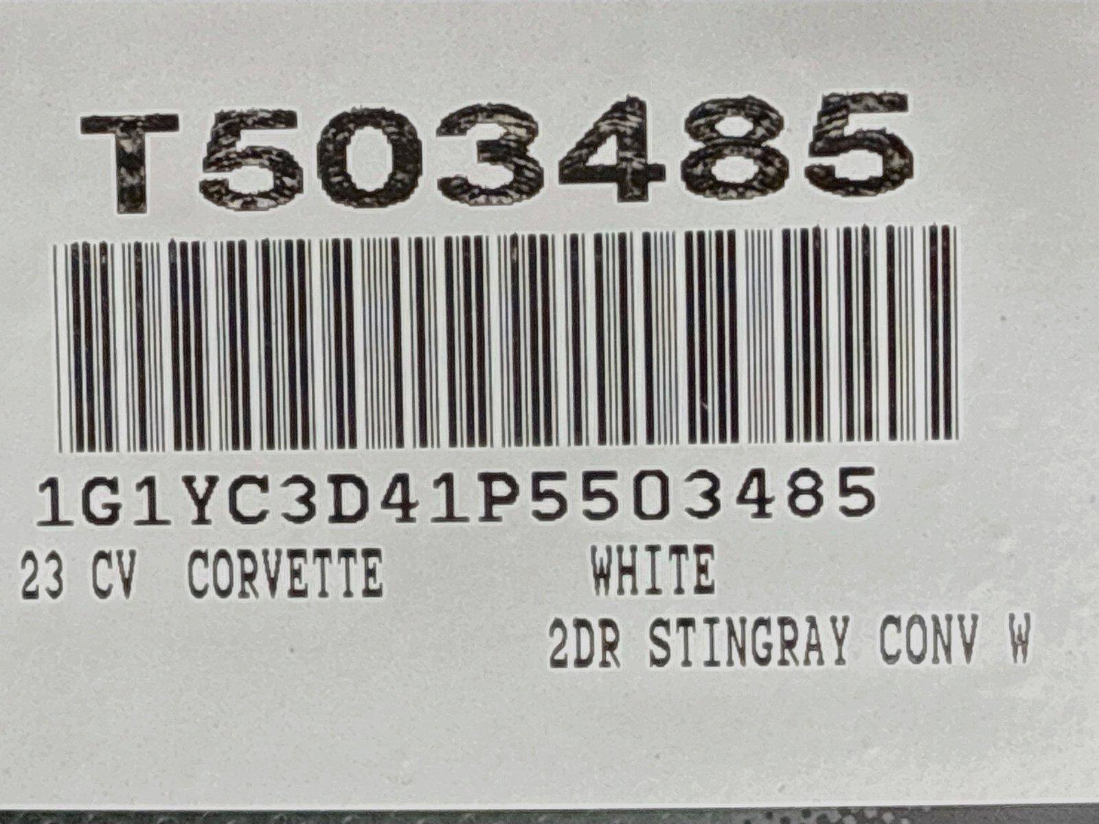Used 2023 Chevrolet Corvette Stingray Premium Conv RWD image 35