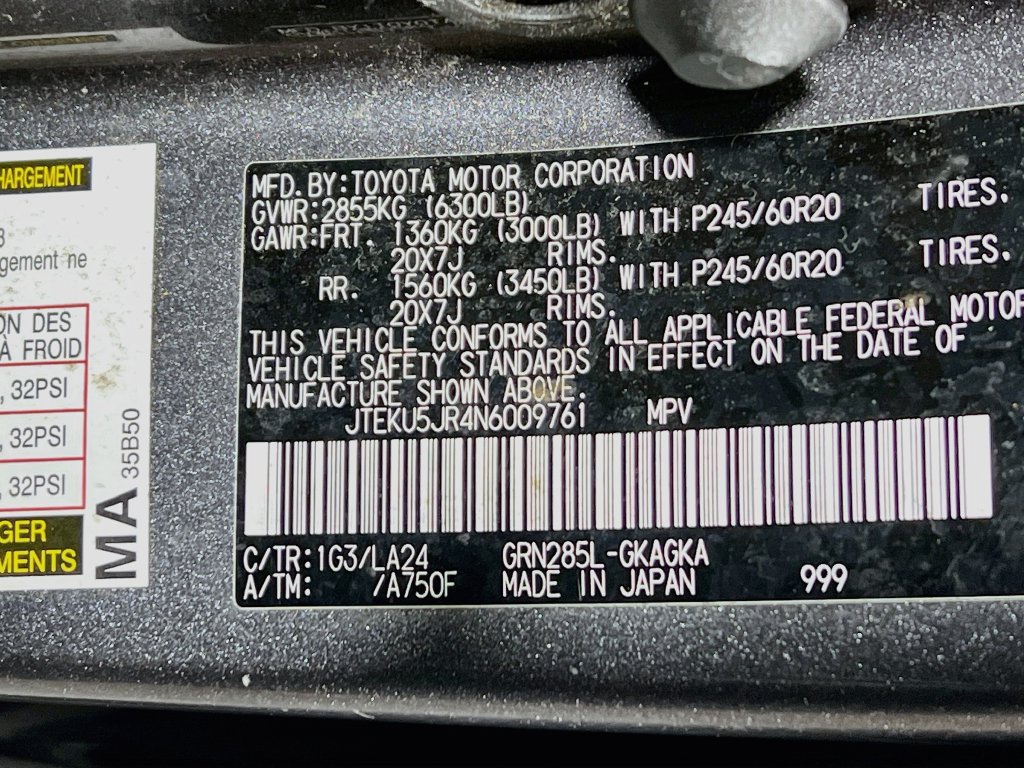 Certified 2022 Toyota 4Runner Limited AWD/4WD image 25
