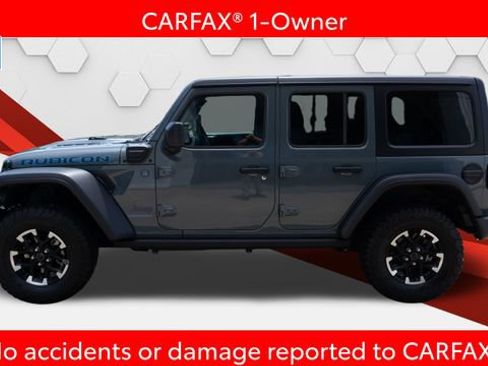 Used 2025 Jeep Wrangler Unlimited Rubicon 4xe w/ Convenience Group AWD/4WD image 2