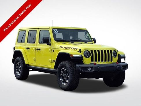 Used 2023 Jeep Wrangler Unlimited Rubicon w/ LED Lighting Group AWD/4WD image 1