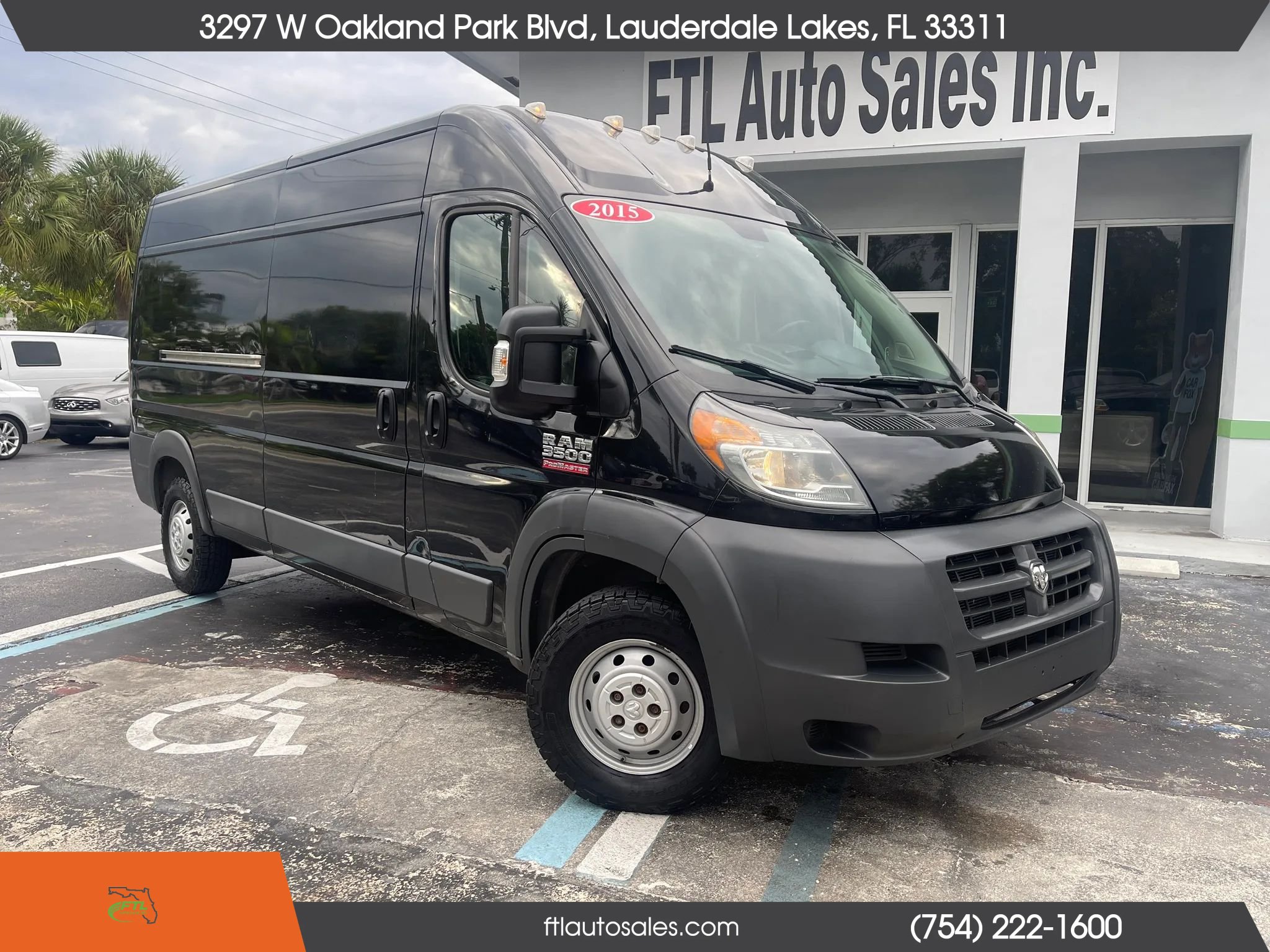 Used 2015 RAM ProMaster 3500 w/ Mopar Trailer Tow Group FWD image 2