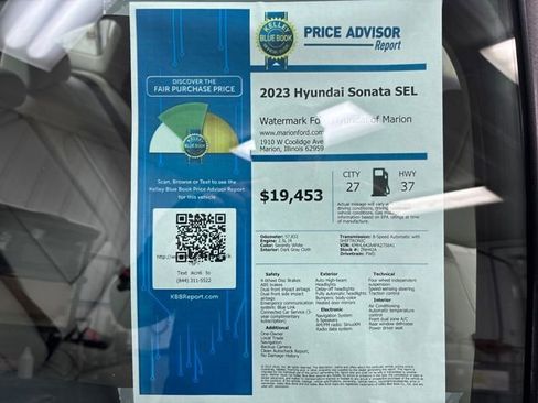 Used 2023 Hyundai Sonata SEL w/ Cargo Package image 35