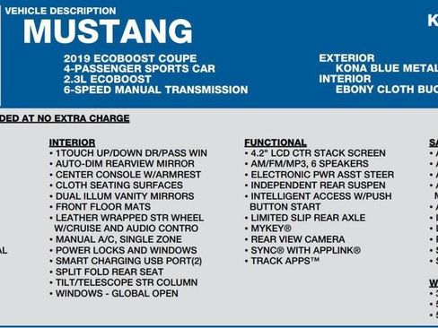 Used 2019 Ford Mustang Coupe image 16