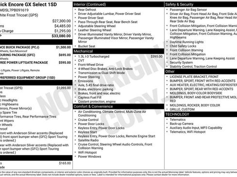 Used 2023 Buick Encore GX Select w/ Experience Buick Package FWD image 14