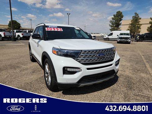 Certified 2023 Ford Explorer Limited w/ Equipment Group 301A image 1