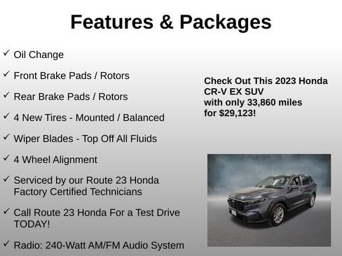 Certified 2023 Honda CR-V EX image 4