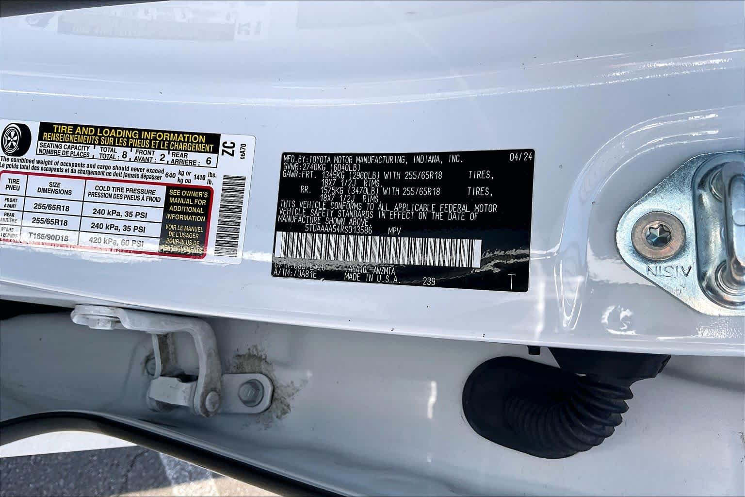 Used 2024 Toyota Grand Highlander FWD image 34