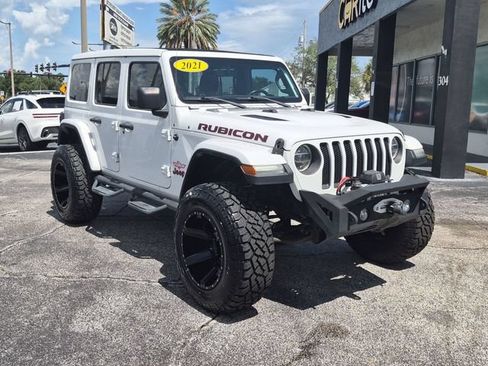 Used 2021 Jeep Wrangler Unlimited Rubicon AWD/4WD image 3