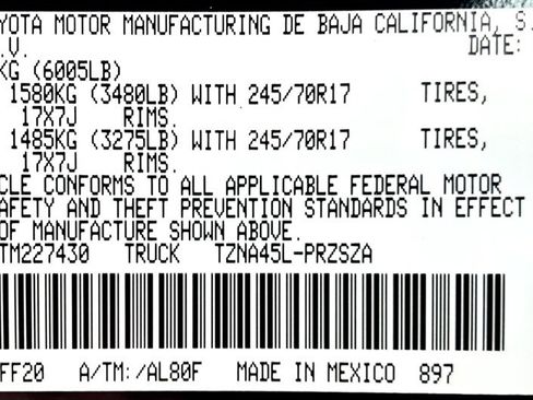 New 2026 Toyota Tacoma SR5 image 25