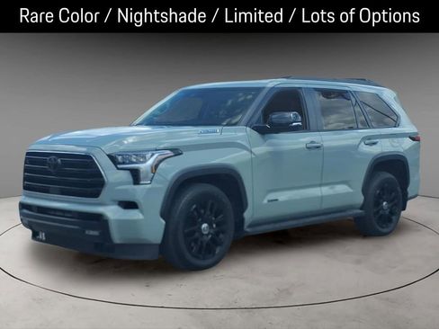 Used 2024 Toyota Sequoia Limited w/ Nightshade Package AWD/4WD image 1