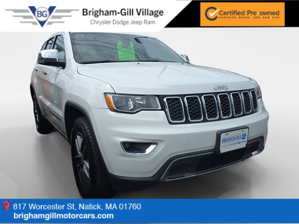 Certified 2017 Jeep Grand Cherokee Limited AWD/4WD image 1