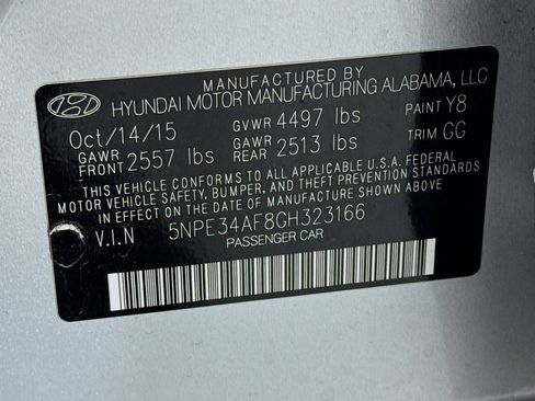 Used 2016 Hyundai Sonata Sport w/ Option Group 02 image 24