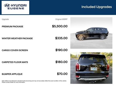 Used 2020 Hyundai Palisade SEL w/ Premium Package AWD/4WD image 19