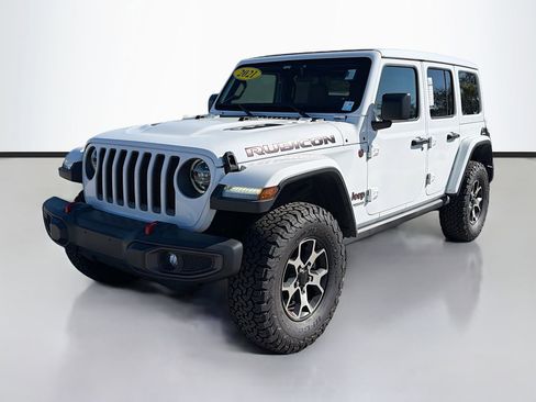 Used 2021 Jeep Wrangler Unlimited Rubicon w/ LED Lighting Group image 8