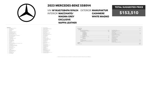 Used 2023 Mercedes-Benz S 580 4MATIC Sedan w/ AMG Line image 5
