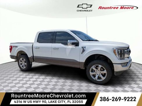 Used 2021 Ford F150 Lariat w/ Equipment Group 502A High AWD/4WD image 1