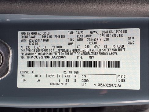 Used 2023 Ford Escape Active image 24