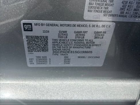 Used 2025 Chevrolet Silverado 1500 RST w/ All Star Edition Plus RWD image 7