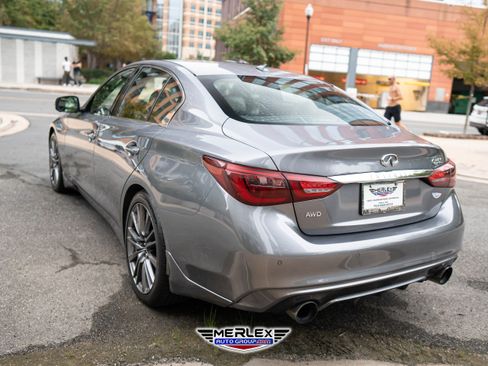 Used 2018 INFINITI Q50 Red Sport 400 w/ Sensory Package (Sport) image 5