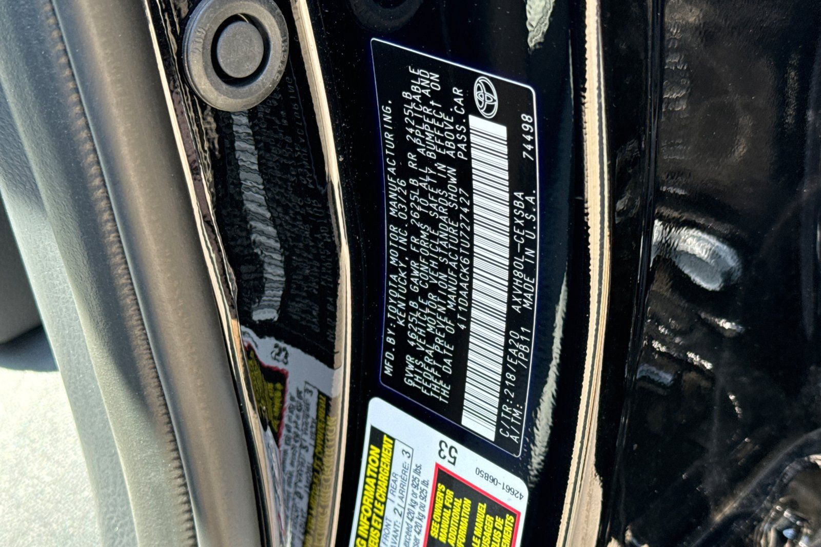Used 2026 Toyota Camry Hybrid FWD image 36