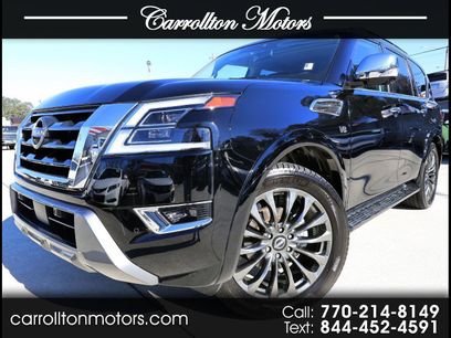 Used 2021 Nissan Armada Platinum w/ Captain's Chairs Package