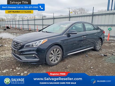 Used 2015 Hyundai Sonata Sport w/ Option Group 03 FWD image 1