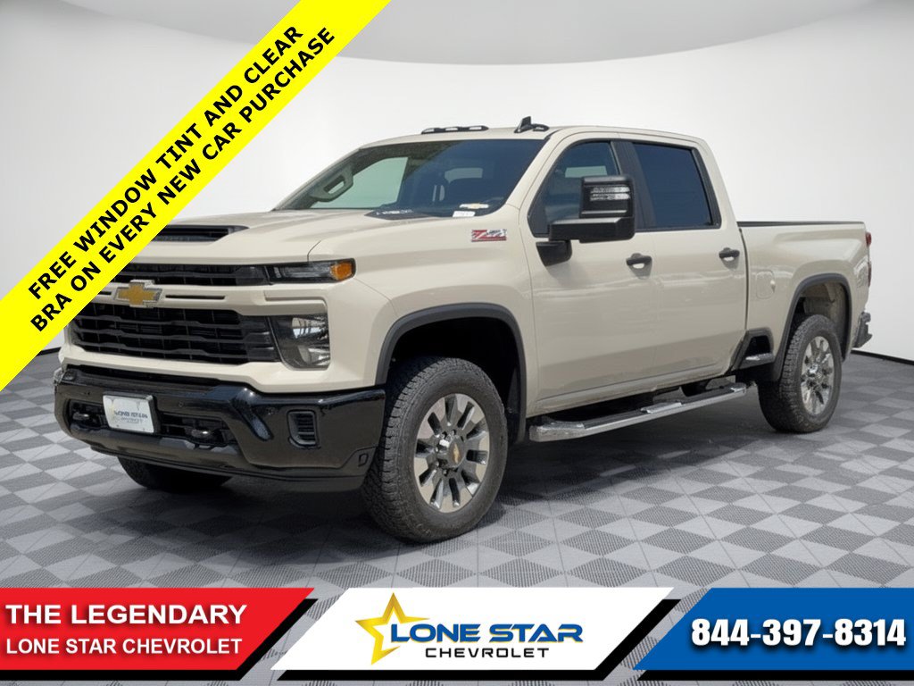 New 2026 Chevrolet Silverado 2500 Custom w/ Custom Value Package AWD/4WD image 1