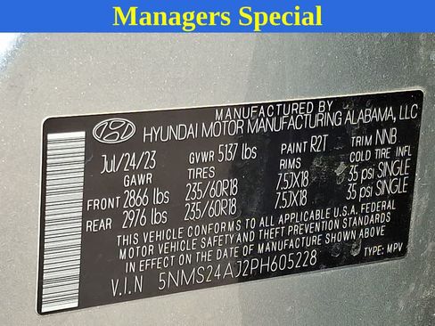 Used 2023 Hyundai Santa Fe SEL FWD image 27