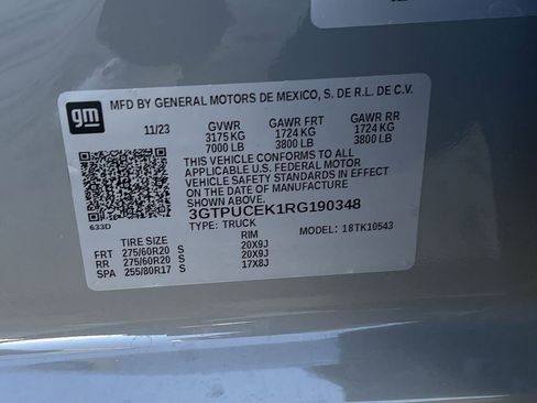 Used 2024 GMC Sierra 1500 Elevation image 33