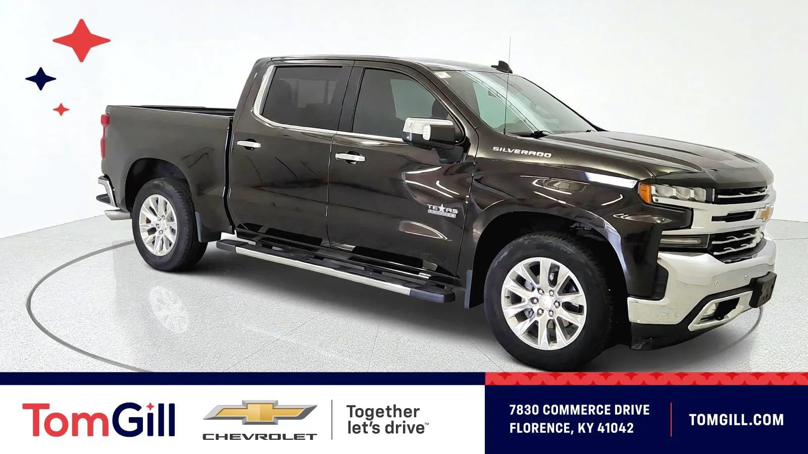Used 2019 Chevrolet Silverado 1500 LTZ w/ LTZ Texas Edition RWD image 1