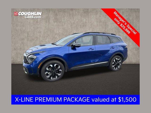 Certified 2024 Kia Sportage X-Line w/ X-Line Premium Package AWD/4WD 360° Tour