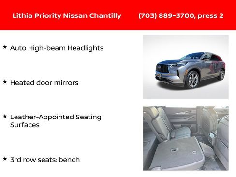 Used 2023 INFINITI QX60 Luxe w/ Cargo Package AWD/4WD image 12