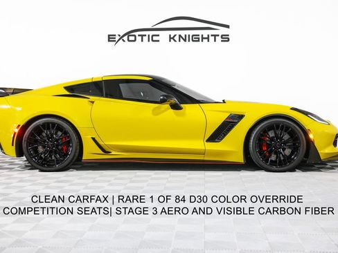 Used 2016 Chevrolet Corvette Z06 w/ 3LZ Preferred Equipment Group RWD image 1