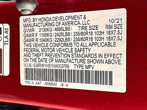 Used 2022 Honda CR-V EX image 17