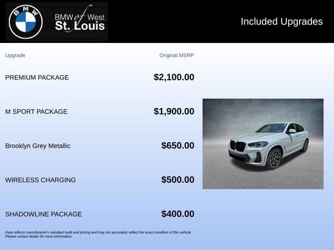 Used 2024 BMW X4 xDrive30i w/ Premium Package AWD/4WD image 20