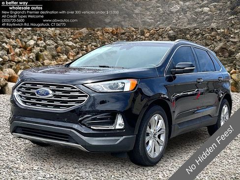 Used 2020 Ford Edge Titanium w/ Cargo Accessory Package FWD image 1