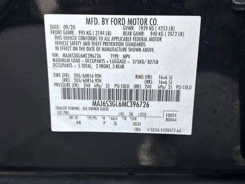 Used 2021 Ford EcoSport SE AWD/4WD image 31
