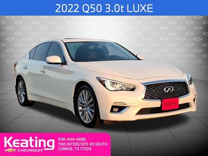 Used 2022 INFINITI Q50 Luxe w/ Cargo Package