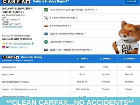 Used 2022 Chrysler Pacifica Touring-L image 4