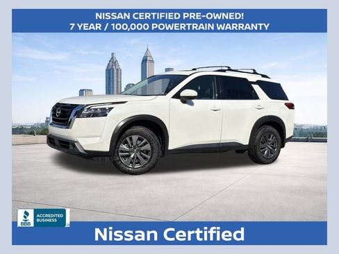 Certified 2024 Nissan Pathfinder SV w/ SV Premium Package FWD image 1