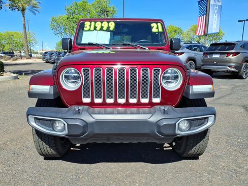 Used 2021 Jeep Wrangler Unlimited Sahara AWD/4WD image 2