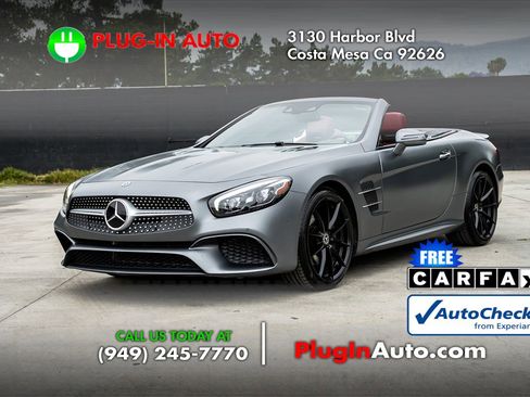 Used 2018 Mercedes-Benz SL 550 image 1