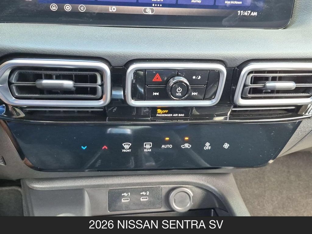 Certified 2026 Nissan Sentra SV w/ Floor Mat Package FWD image 22